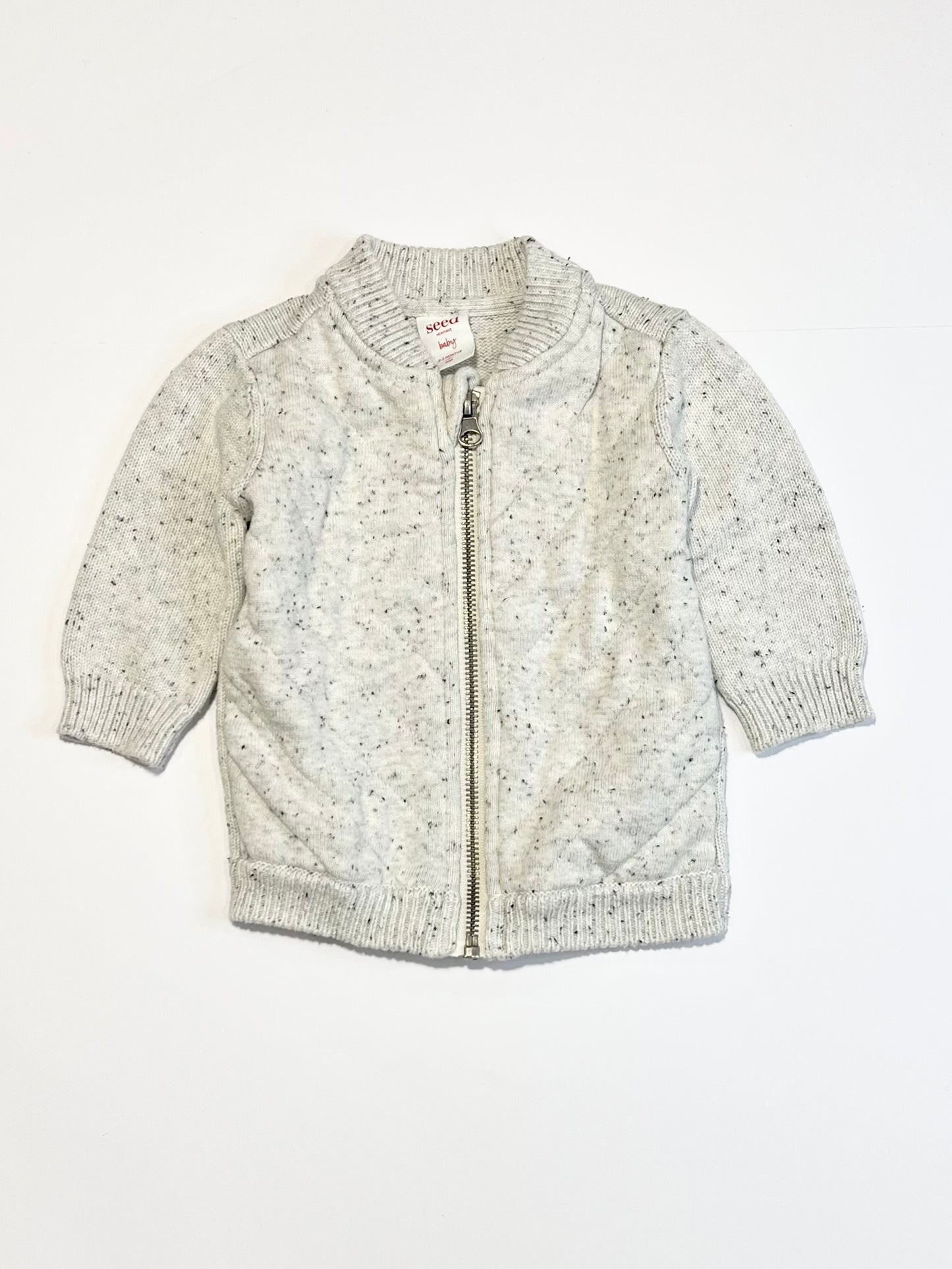 Quilted knit jacket - Size 000