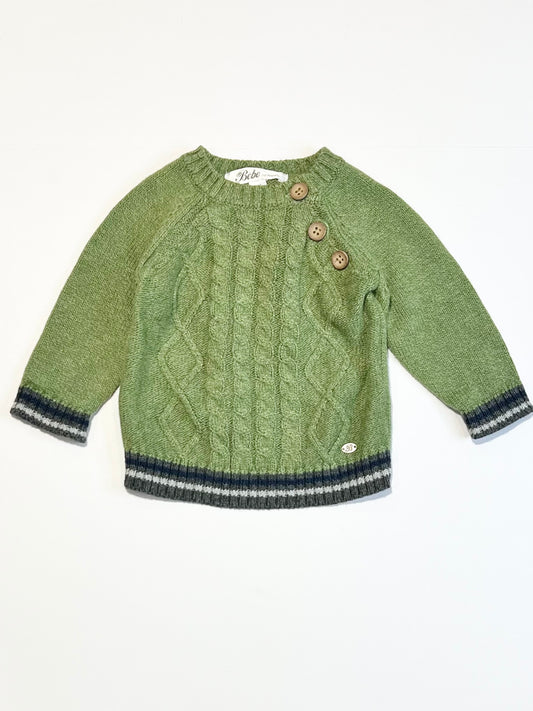 Cable knit jumper - Size 000