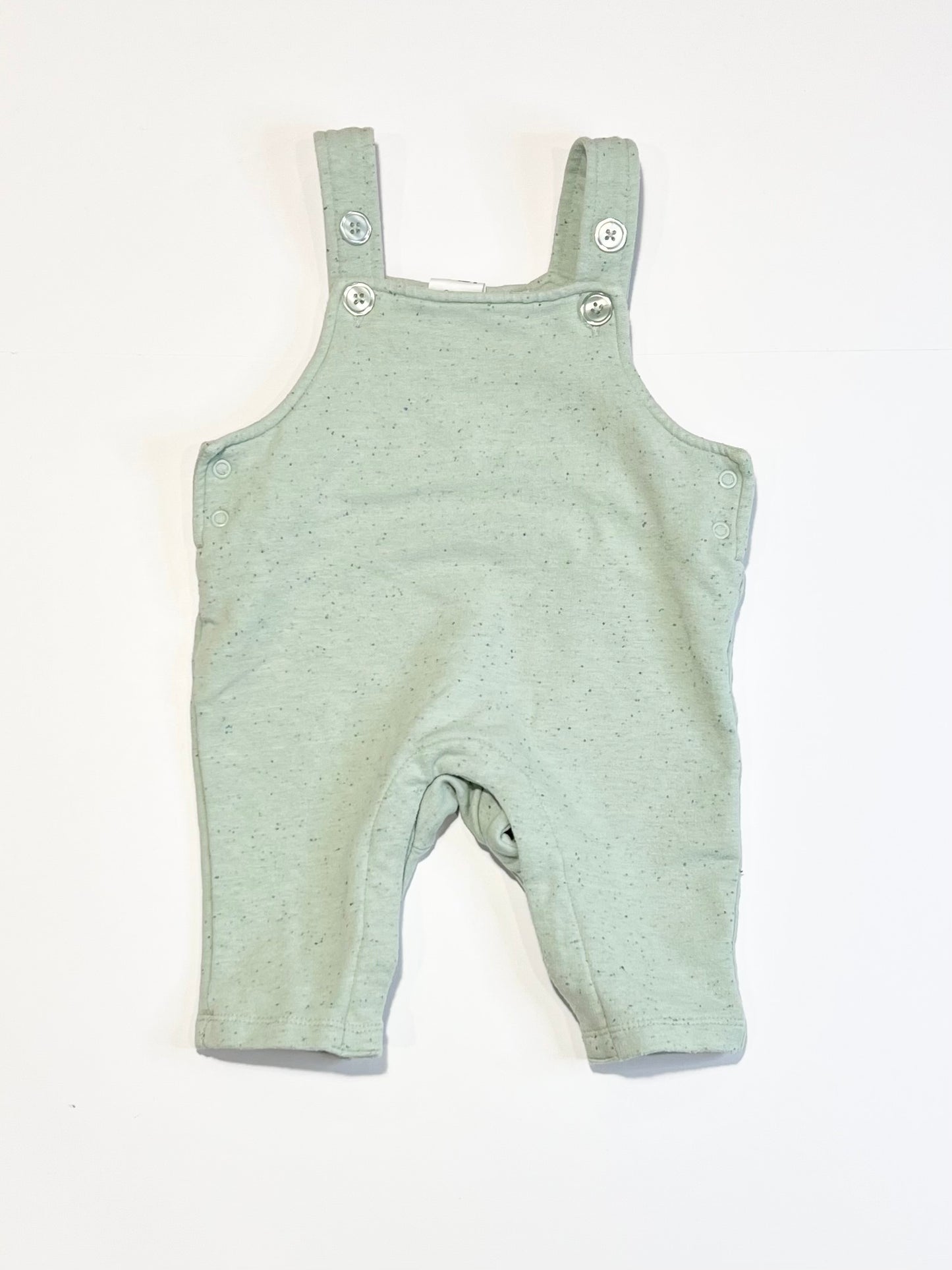 Green fleece overalls - Size 000