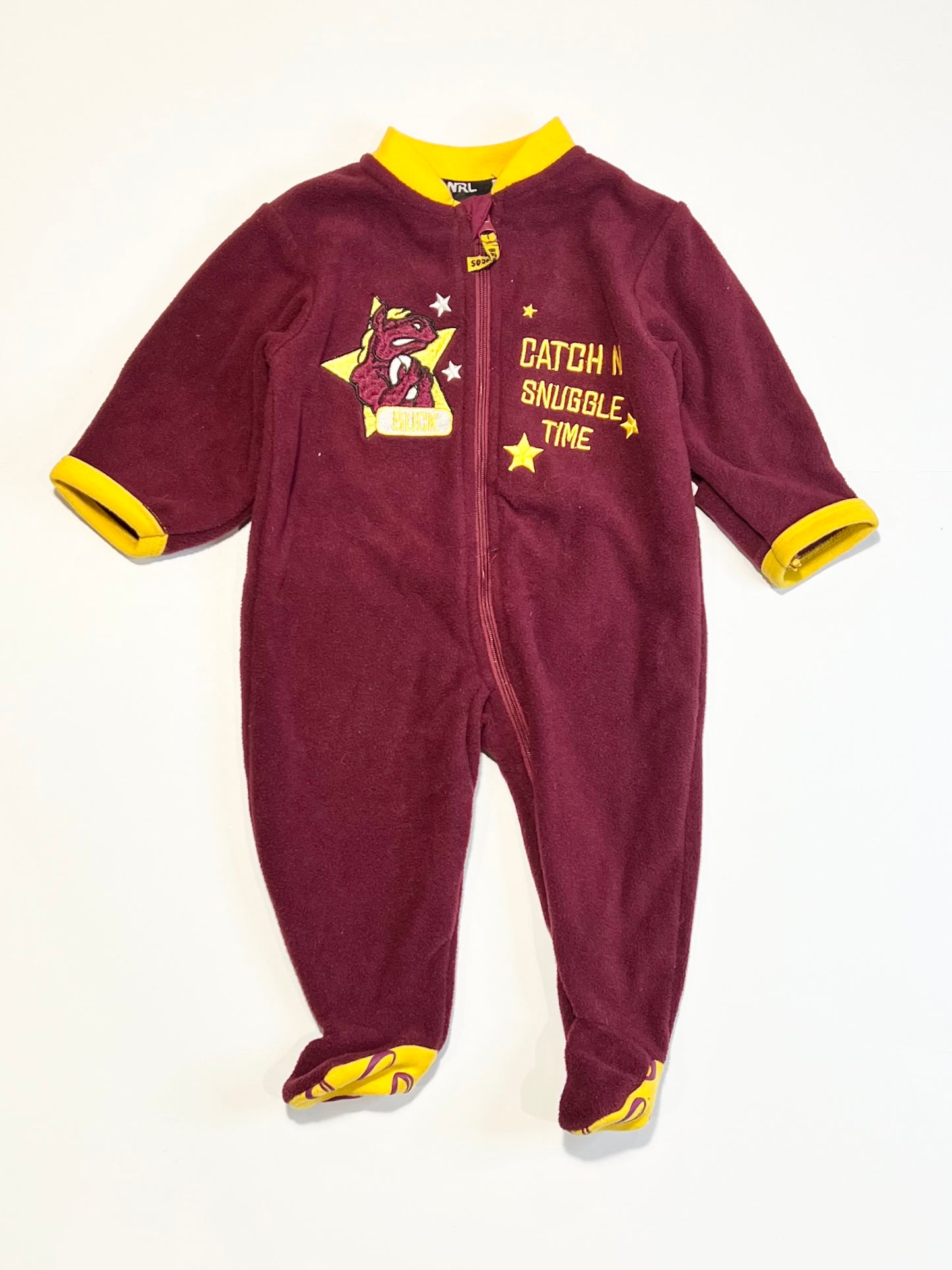 Broncos fleece onesie - Size 000