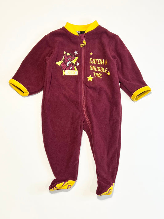 Broncos fleece onesie - Size 000