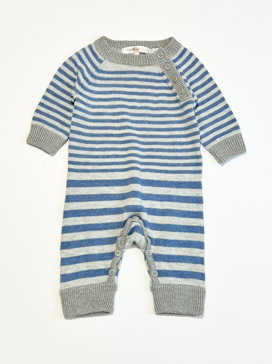 Striped knit onesie - Size 000
