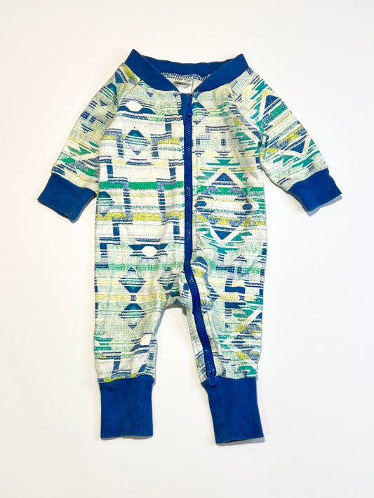 Terry zippy - Size 000