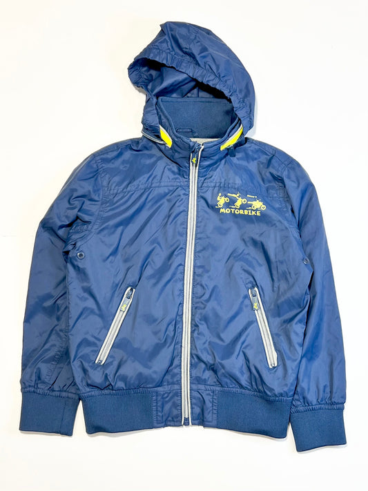 Navy spray jacket - Size 5-6