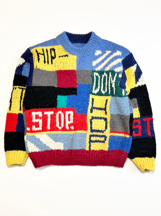 Handmade wool jumper - Size 5-6