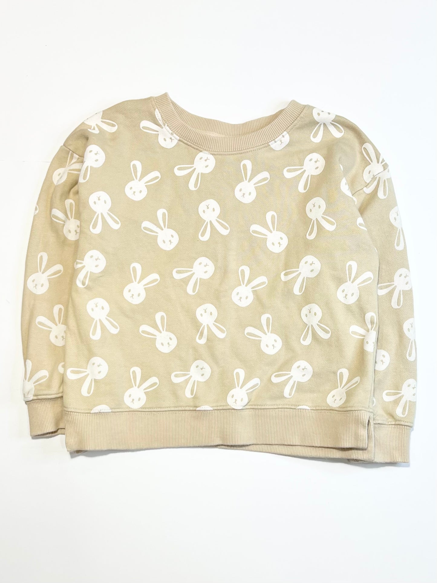 Tan bunny sweater - Size 5