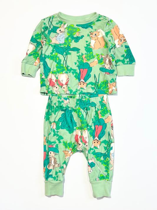 Peter Rabbit pyjamas - Size 00