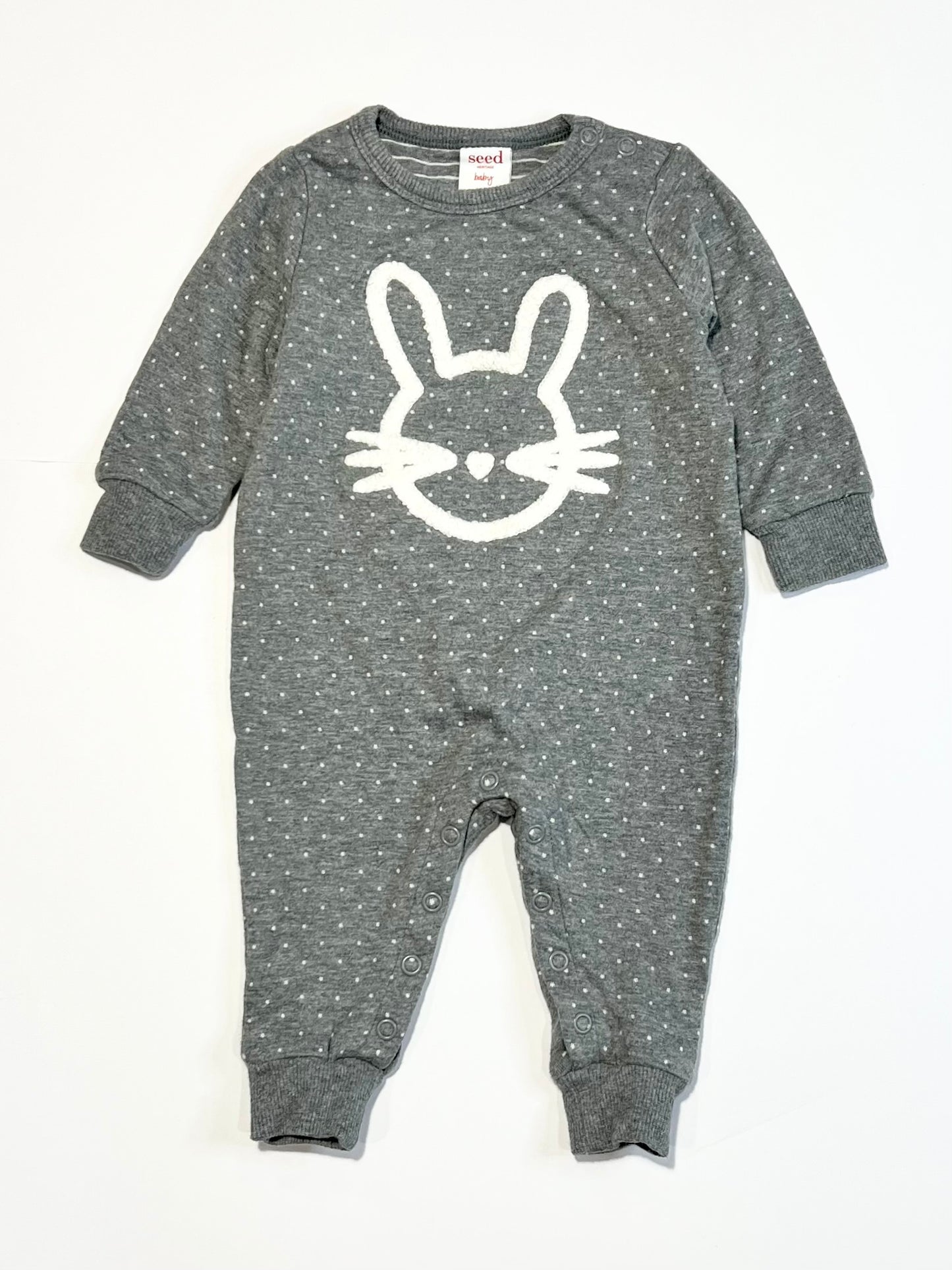 Grey bunny oneise - Size 000