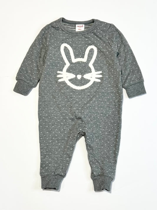 Grey bunny oneise - Size 000