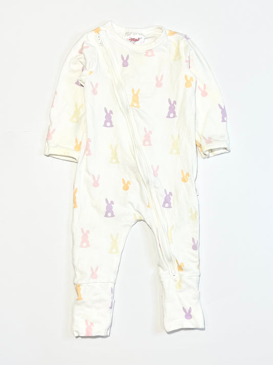 Bunny zip onesie - Size 00
