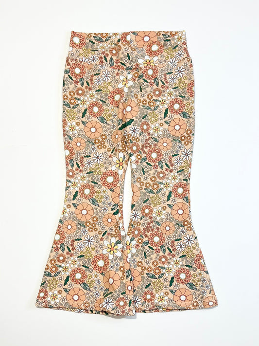 Floral flair tights - Size 5