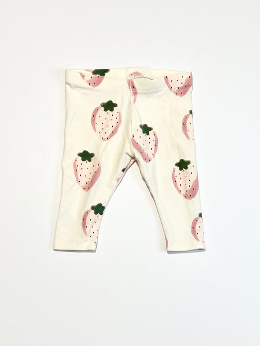 Strawberry leggings - Size 000