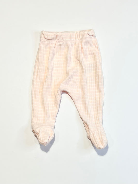Ribbed footed pants - Size 000