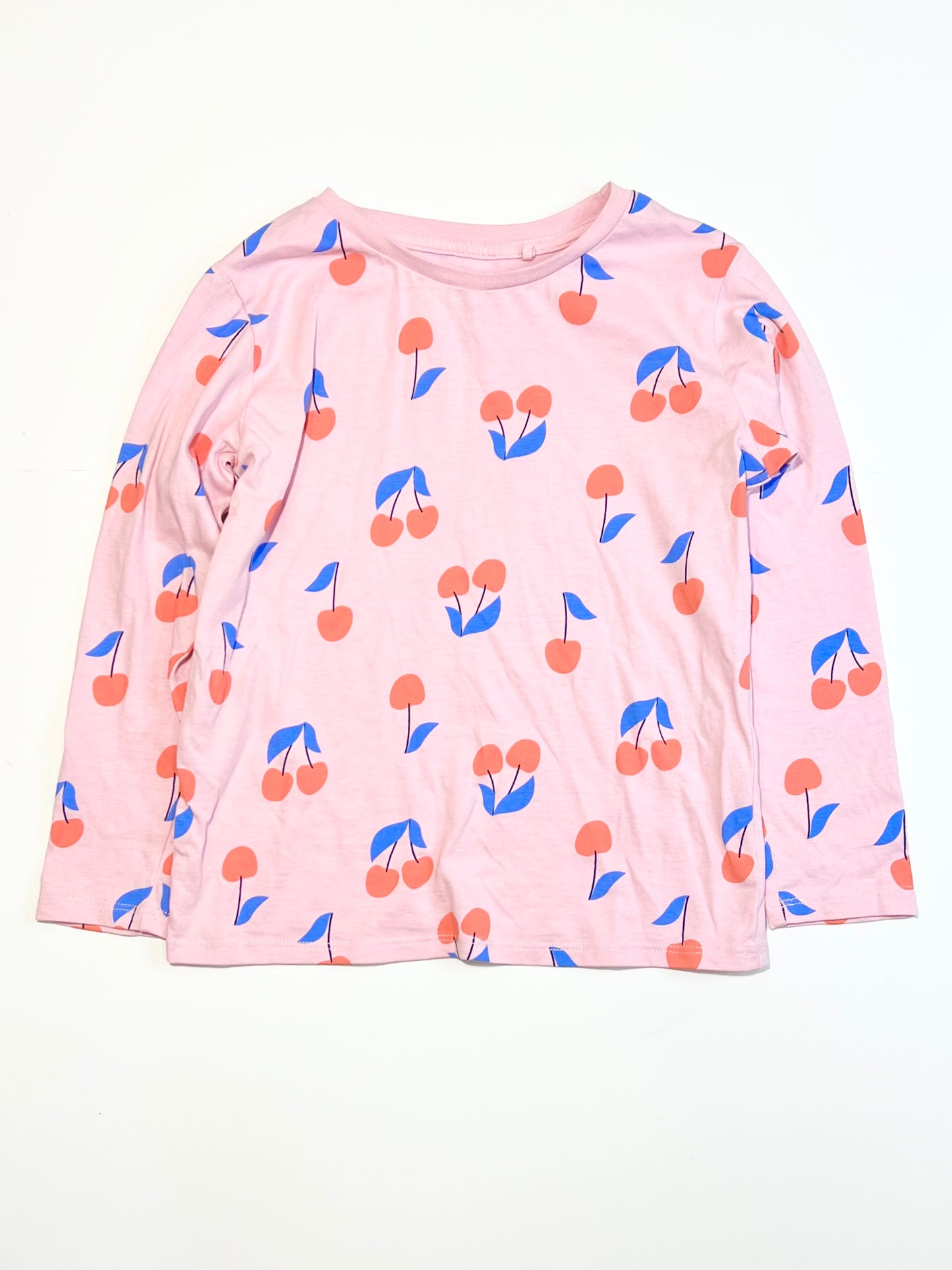 Pink cherries top - Size 5