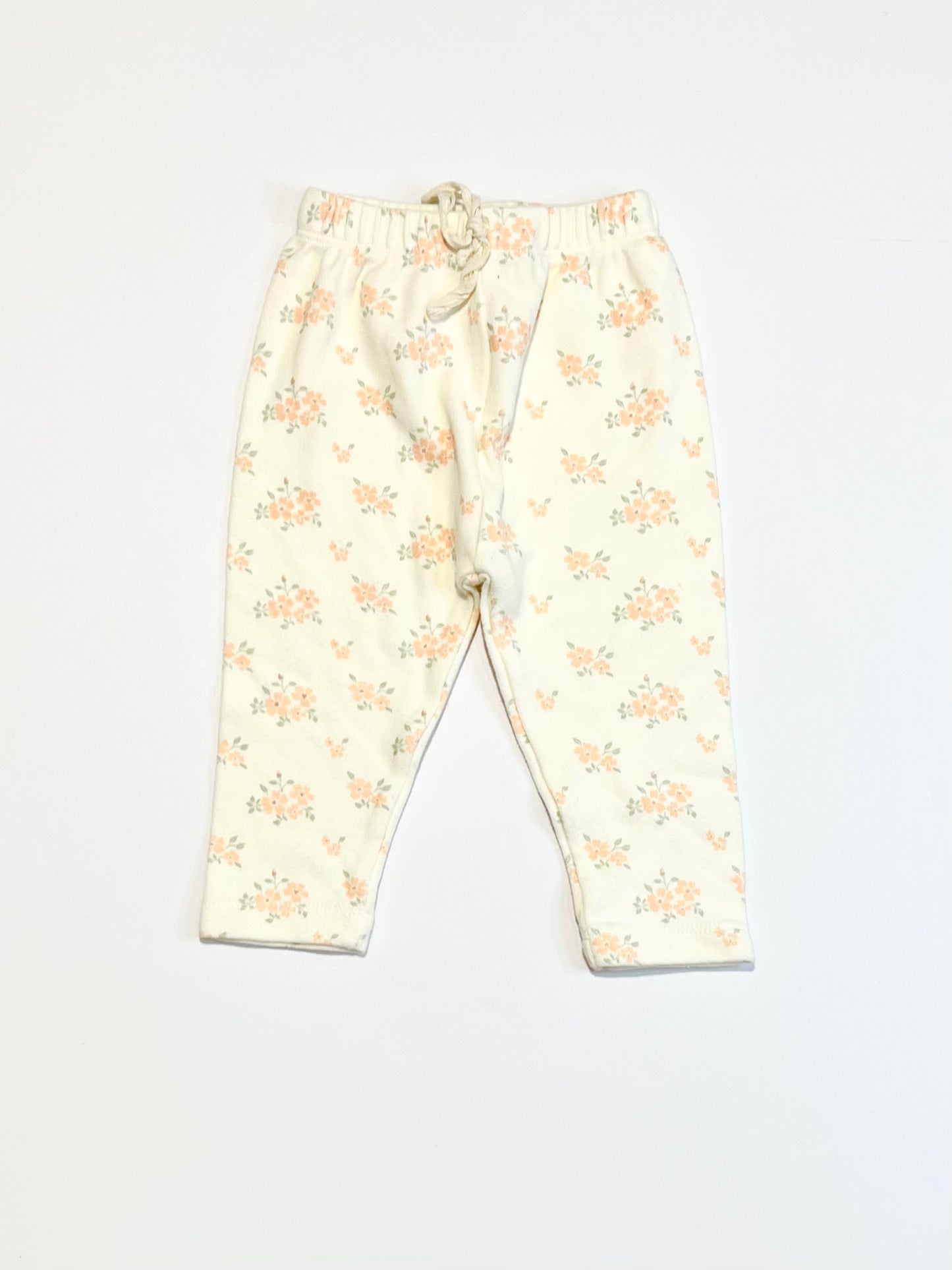 Ribbed floral pants - Size 000