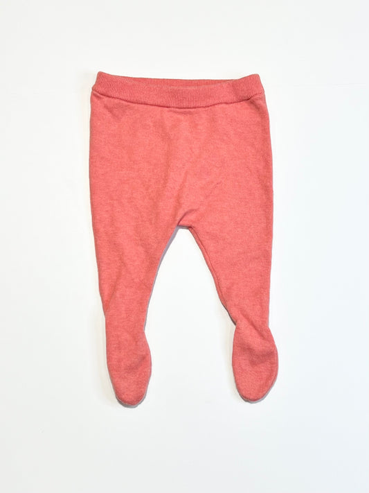 Footed knit pants - Size 000