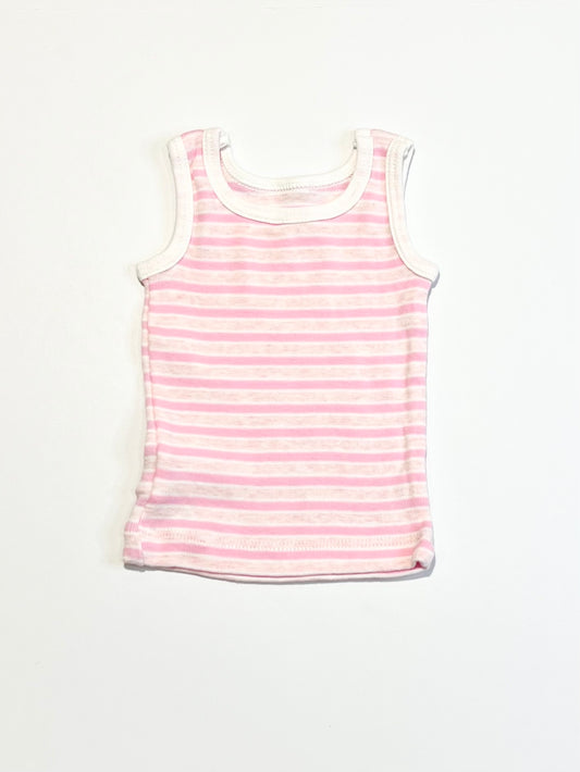 Striped singlet - Size 1-3 months