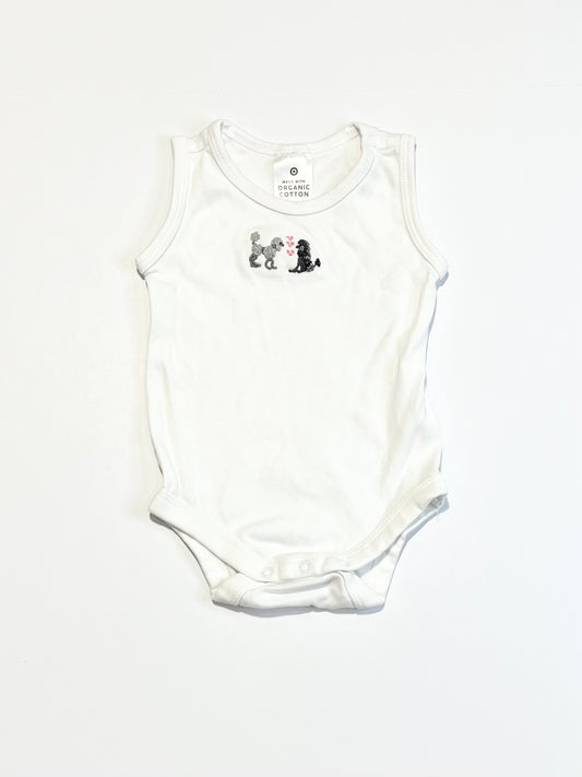 Embroidered bodysuit - Size 000