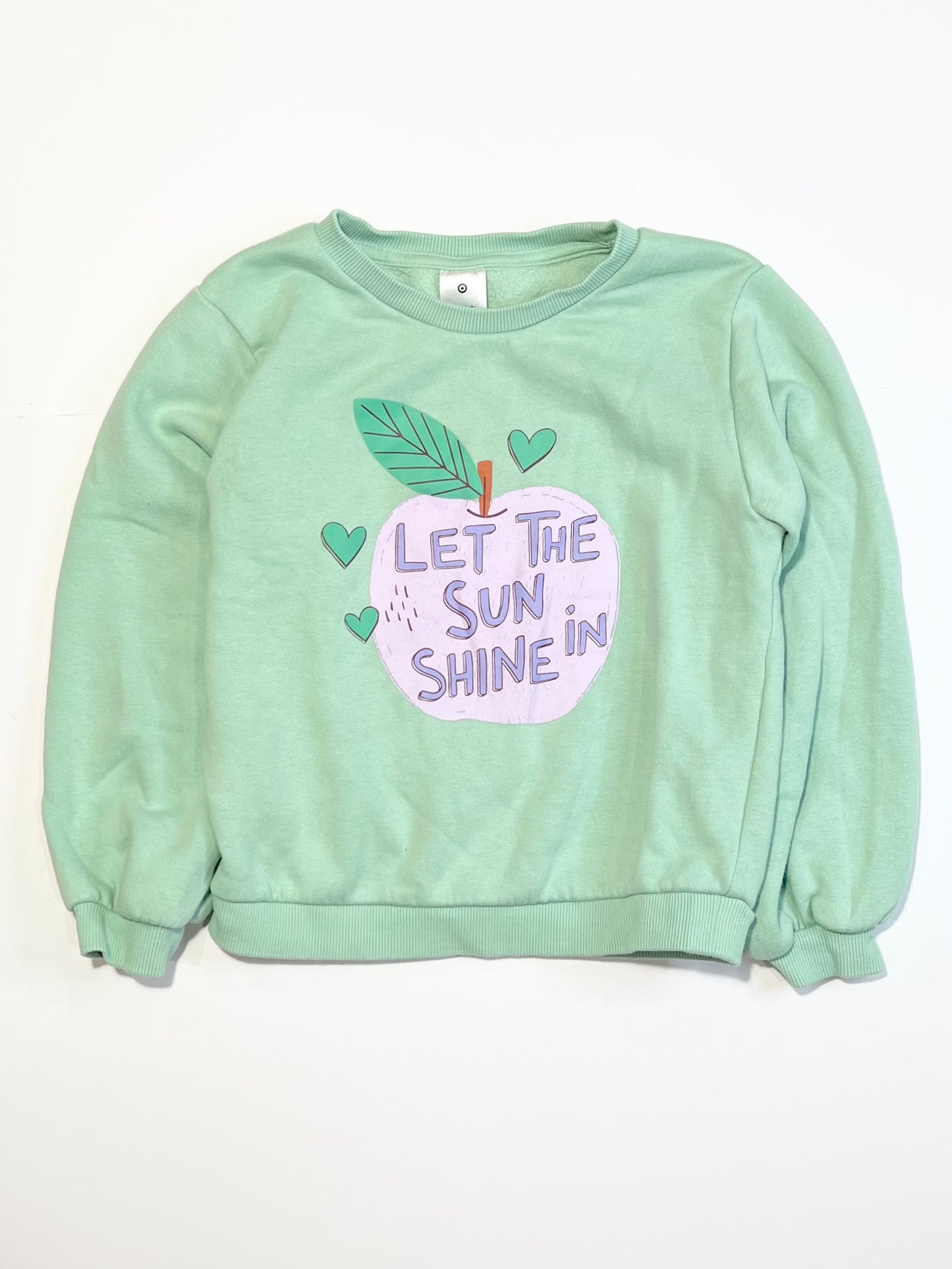 Green apple sweater - Size 5