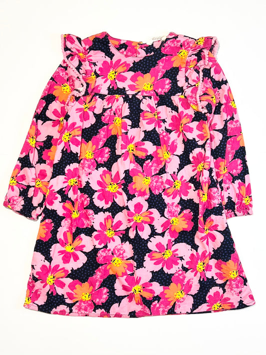 Floral corduroy dress - Size 5