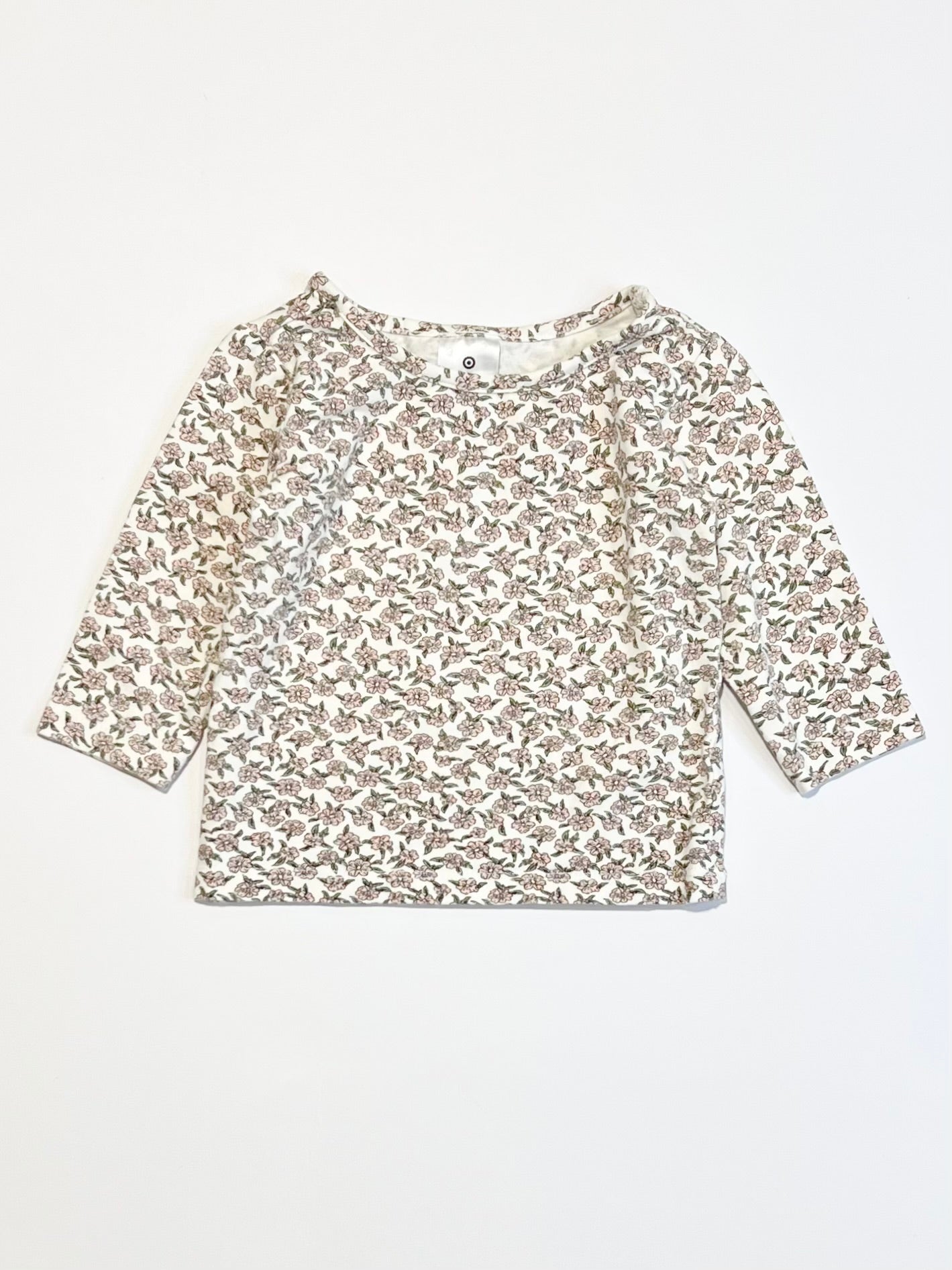 Floral jersey top - Size 000