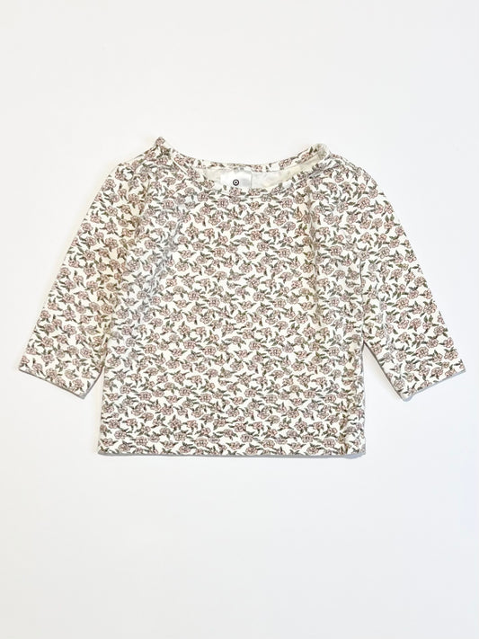Floral jersey top - Size 000