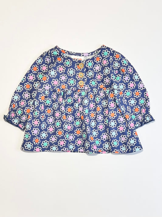 Floral jersey top - Size 000