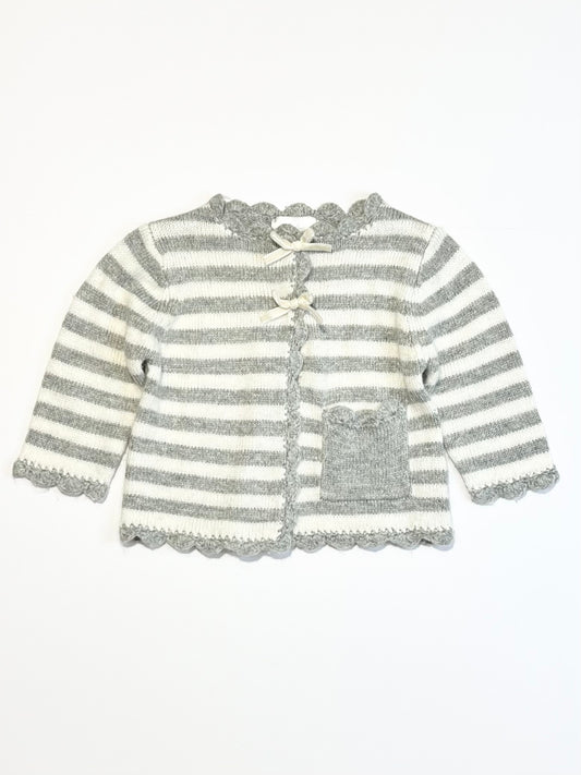 Striped cardigan - Size 000