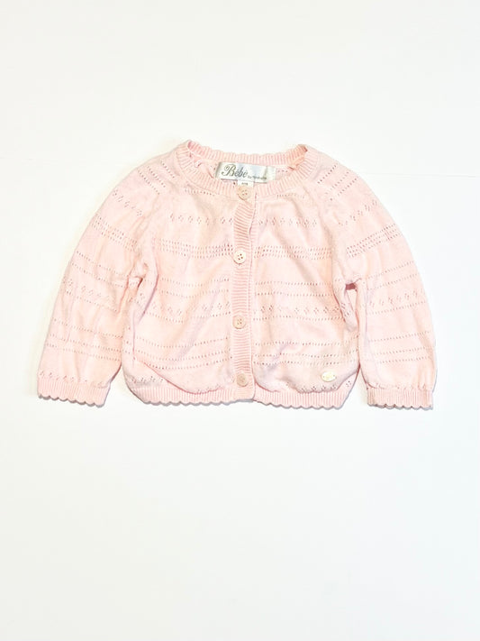 Pink cropped cardigan - Size 000