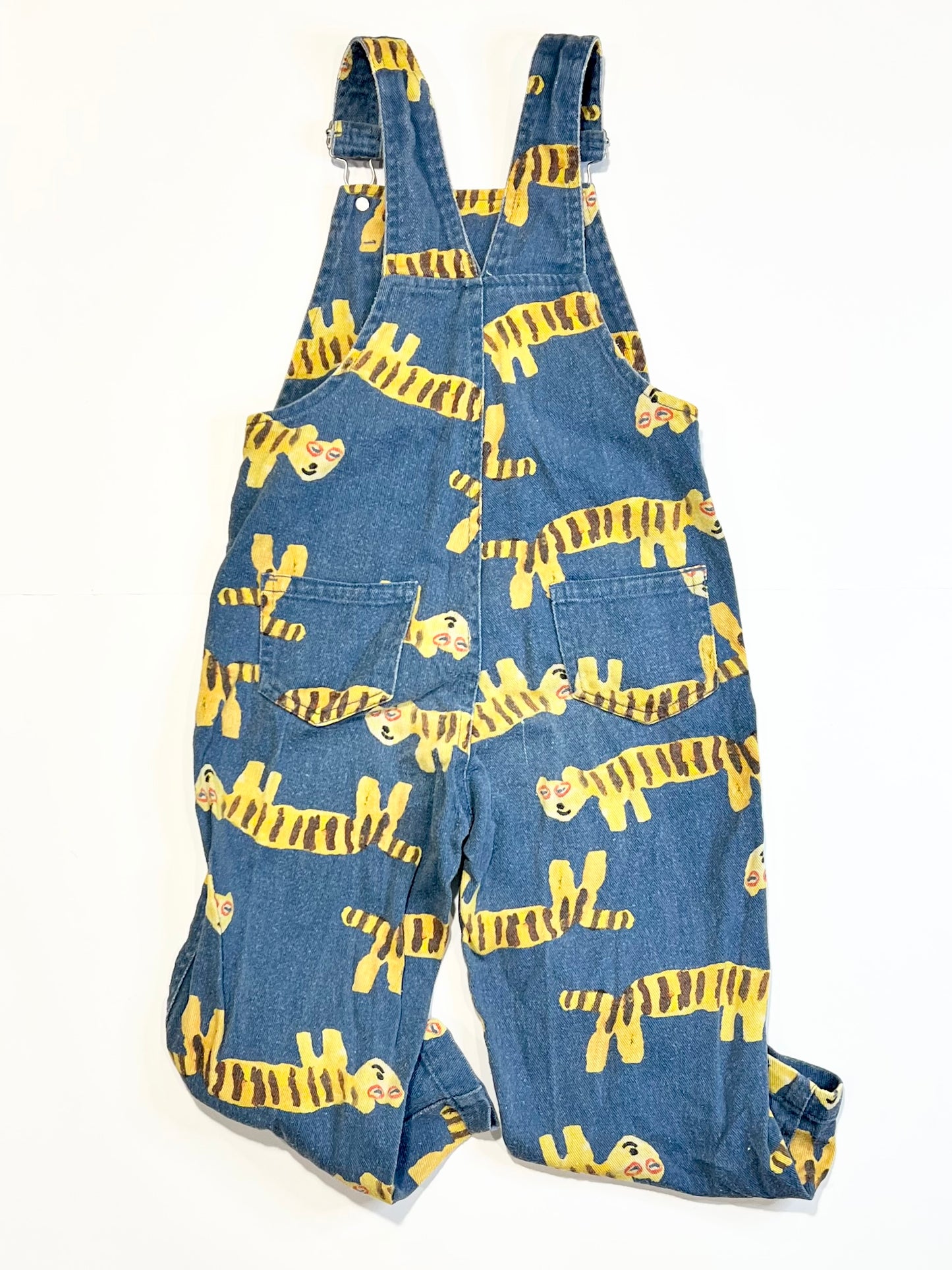 Denim overalls - Size 3-4
