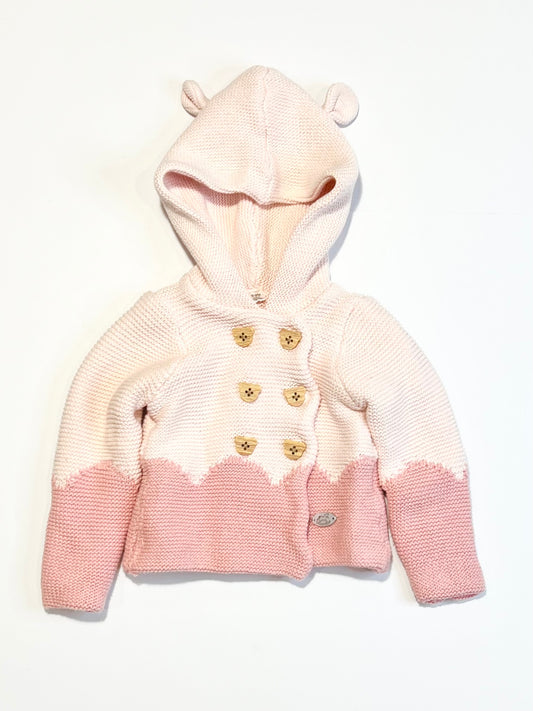 Pink knit jacket - Size 000