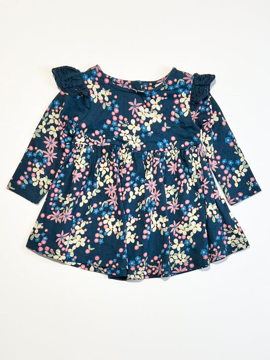 Floral jersey dress - Size 000