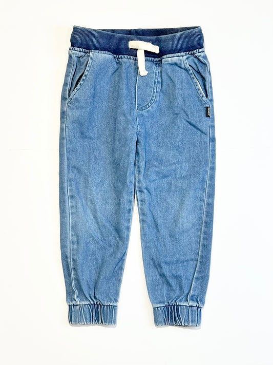 Pull-on denim pants - Size 4