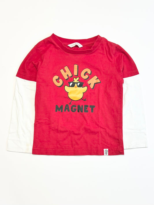 Chick magnet top - Size 4