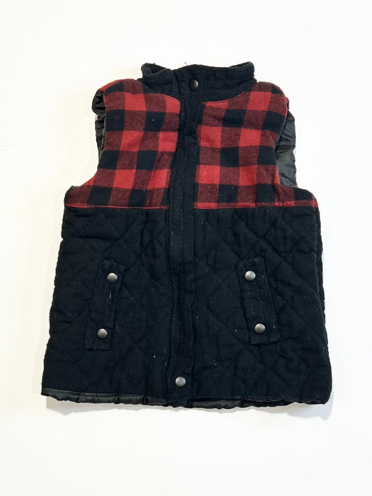 Quilted vest - Size 3-4