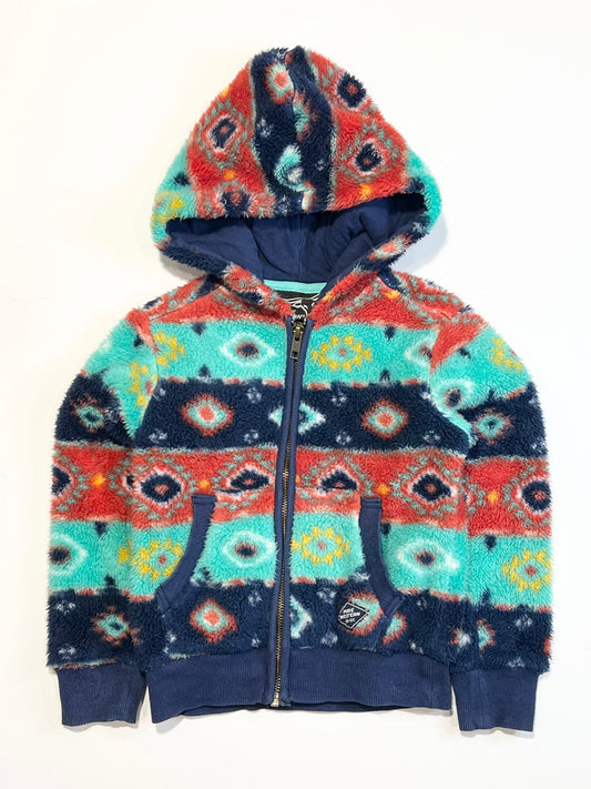 Fleece zip hoodie - Size 4
