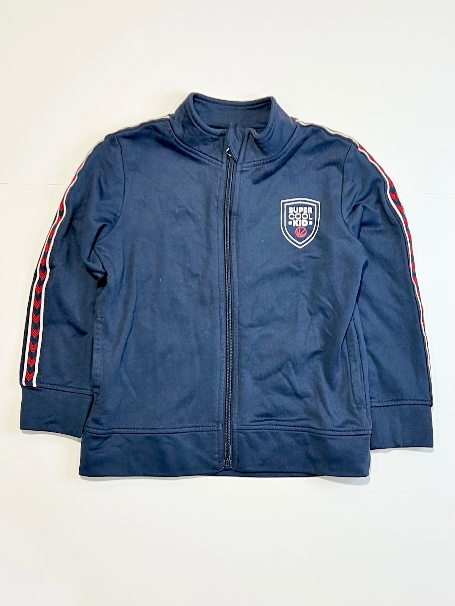 Navy zip jacket - Size 4