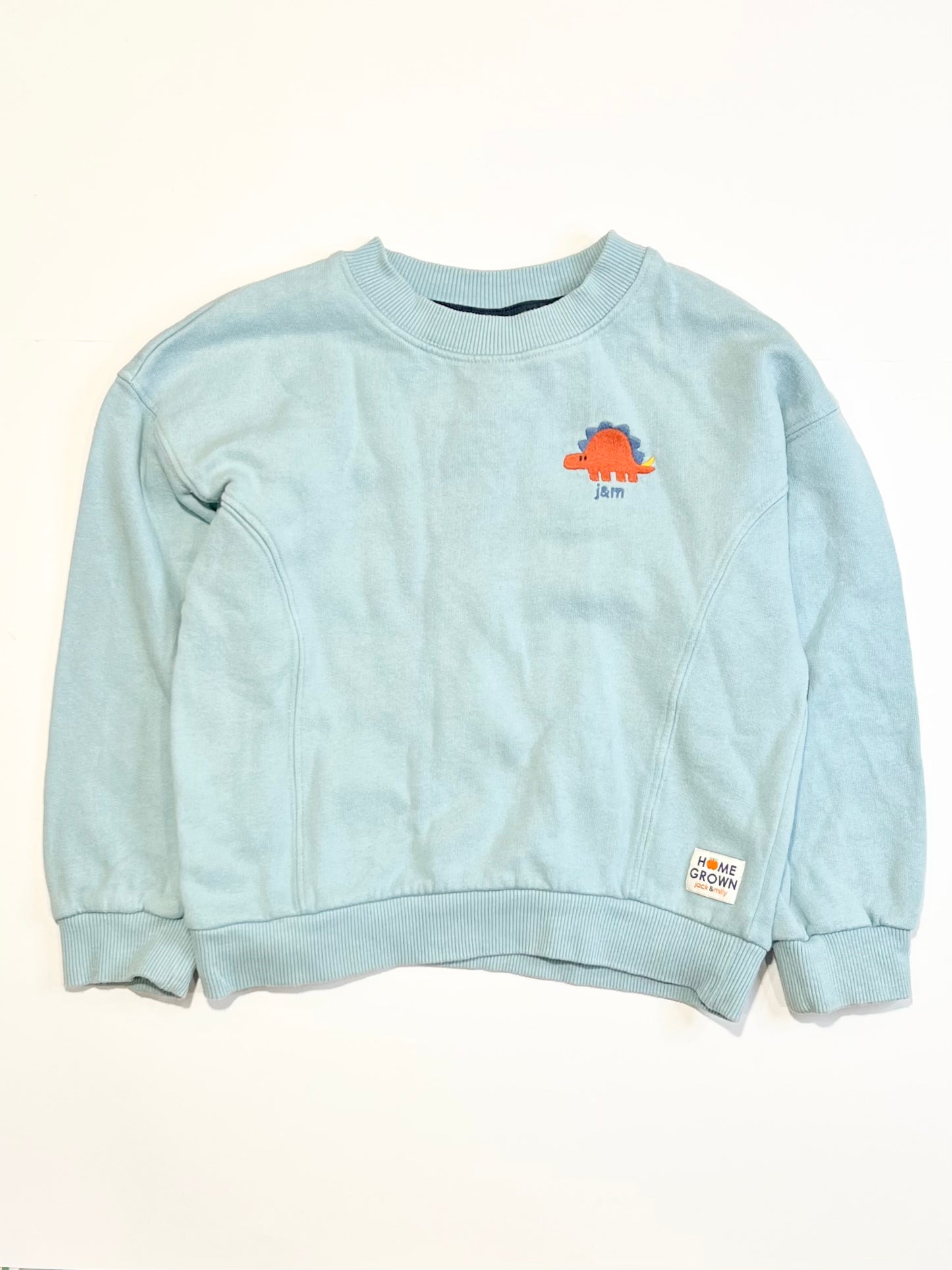 Blue dino sweater - Size 4