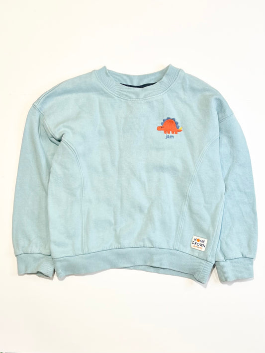 Blue dino sweater - Size 4