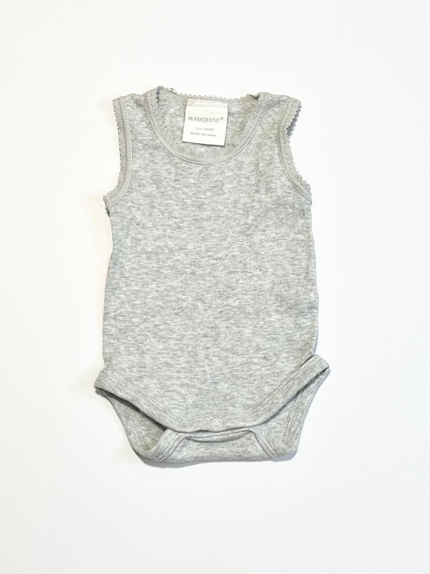 Grey bodysuit - Size 0000