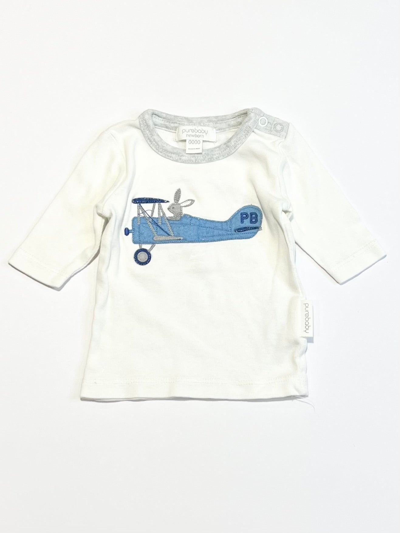 Flying bunny top - Size 0000