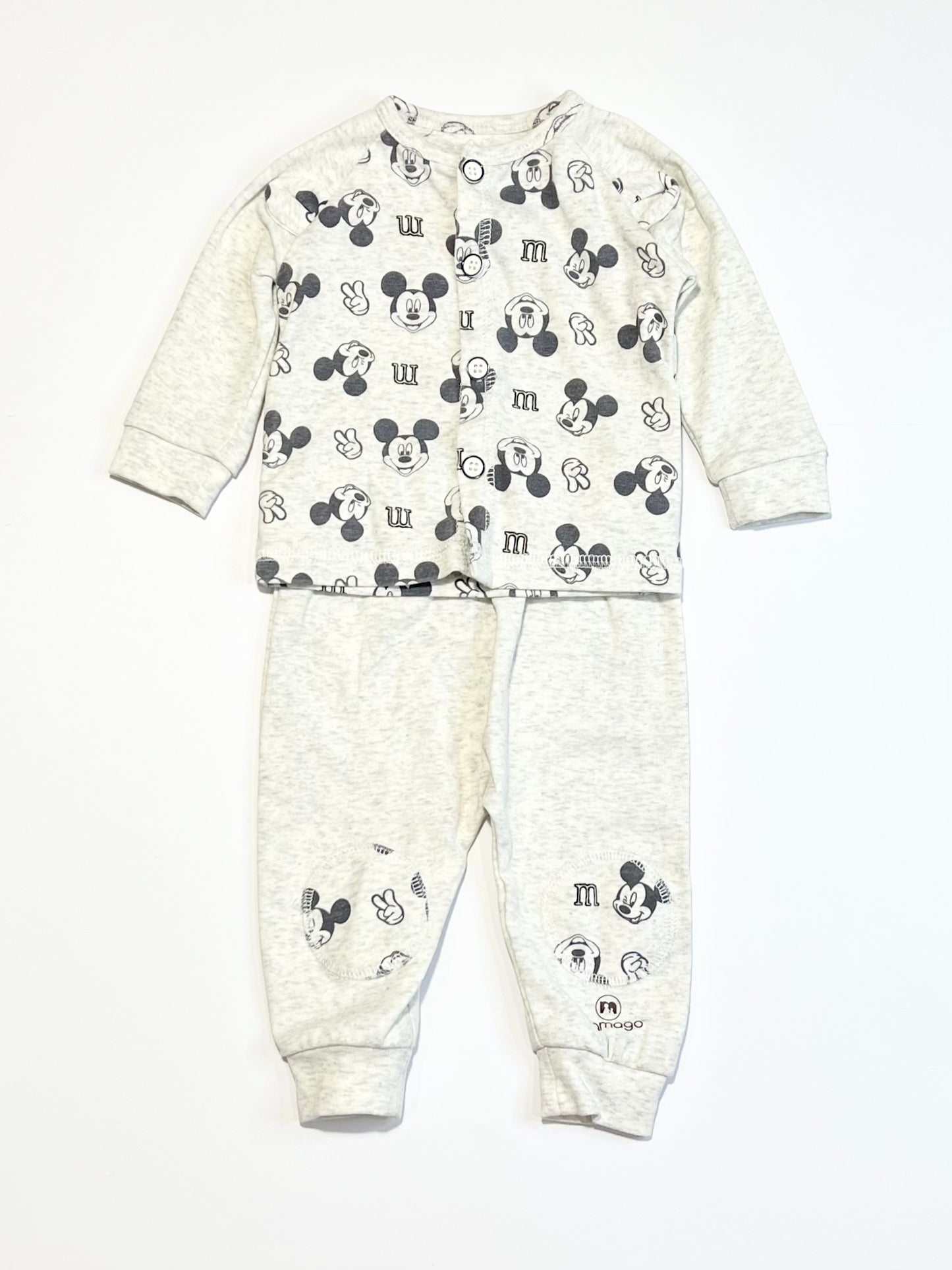 Grey Mickey Mouse set - Size 1 month