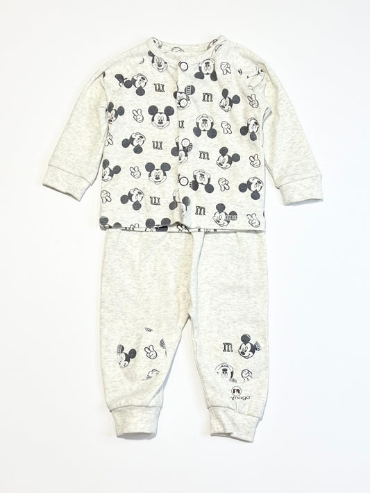 Grey Mickey Mouse set - Size 1 month