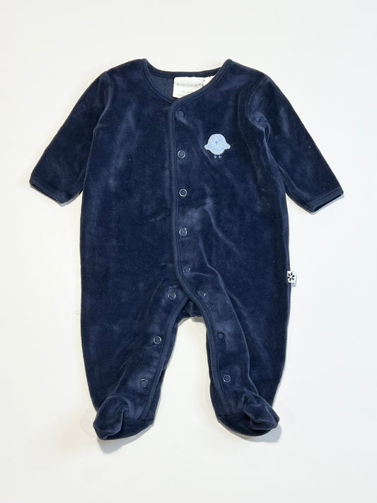 Velour chick onesie - Size 0000