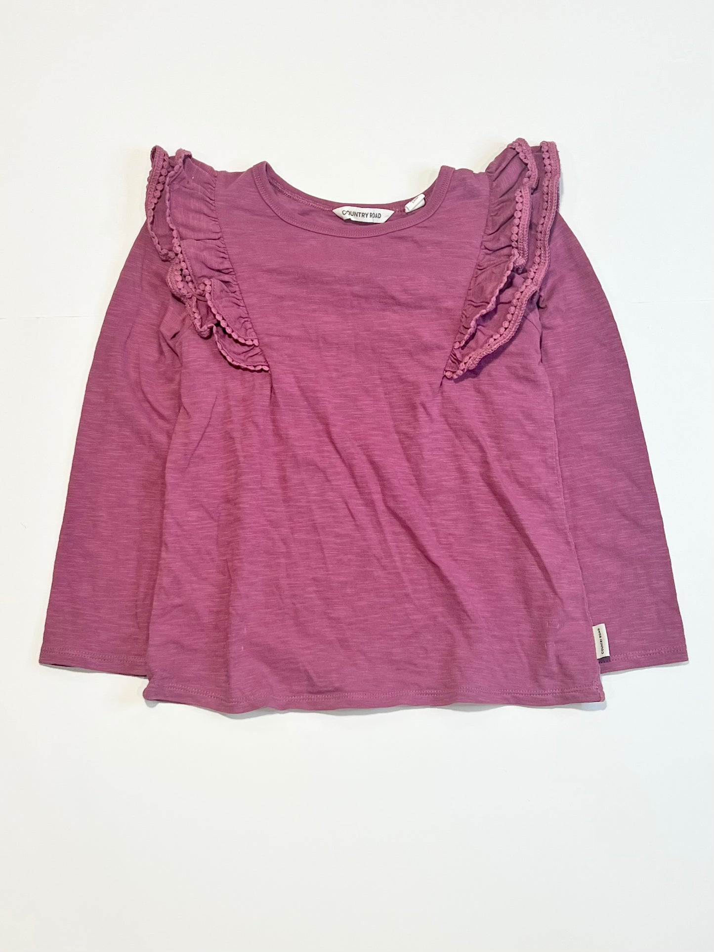 Mulberry ruffle top - Size 4