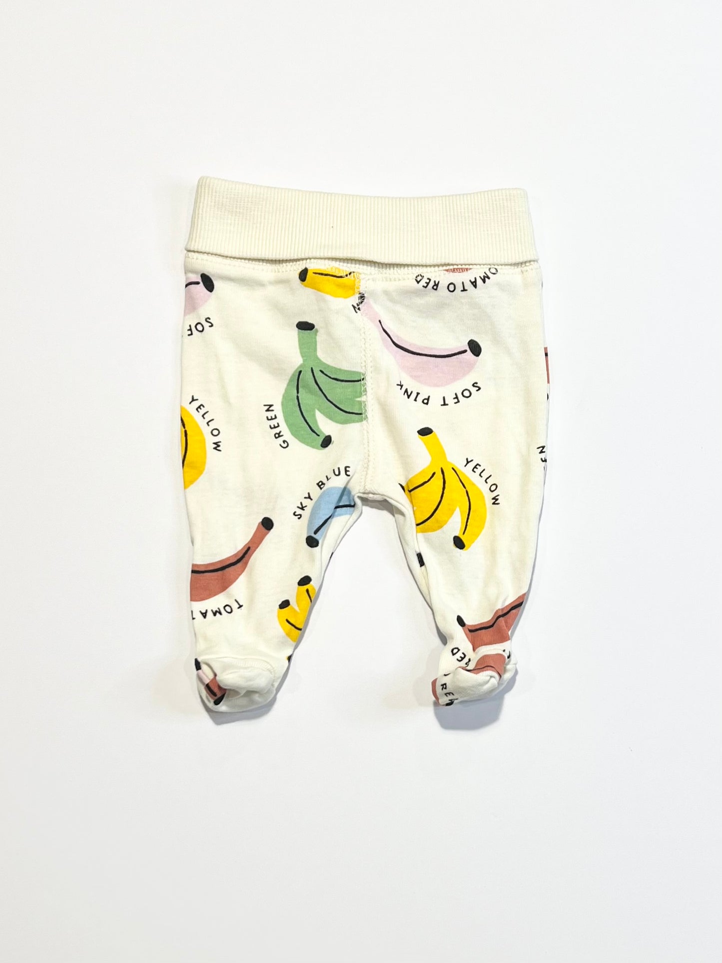 Fruity footed pants - Size 00000