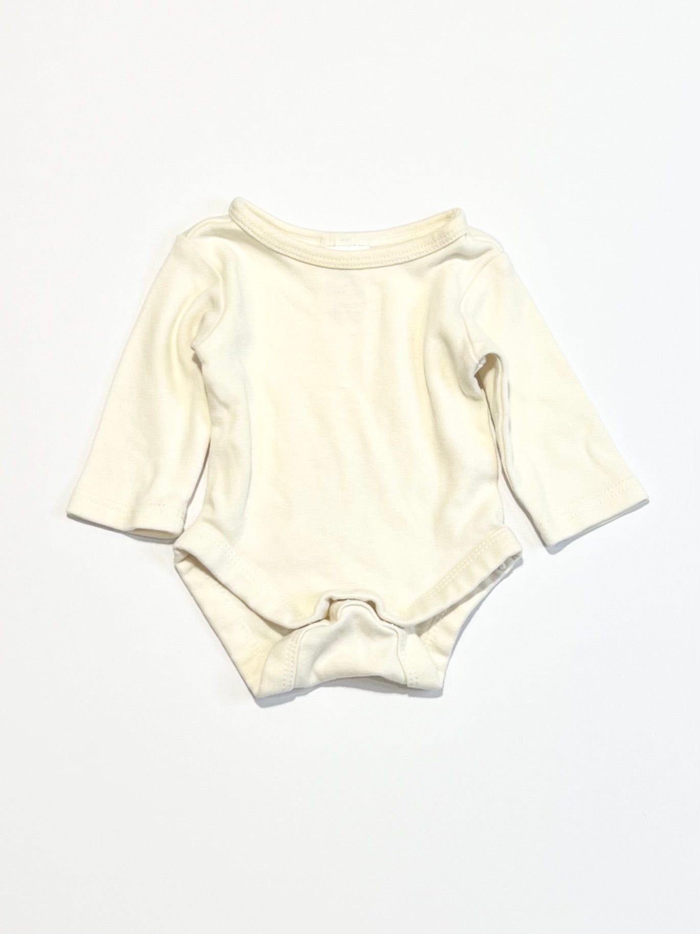 Cream bodysuit - Size 00000