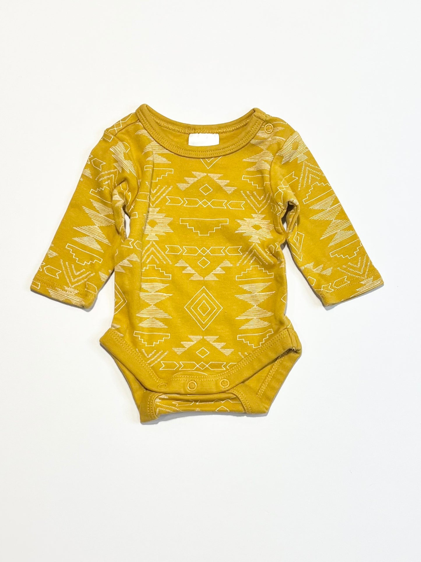 Yellow bodysuit - Size 00000