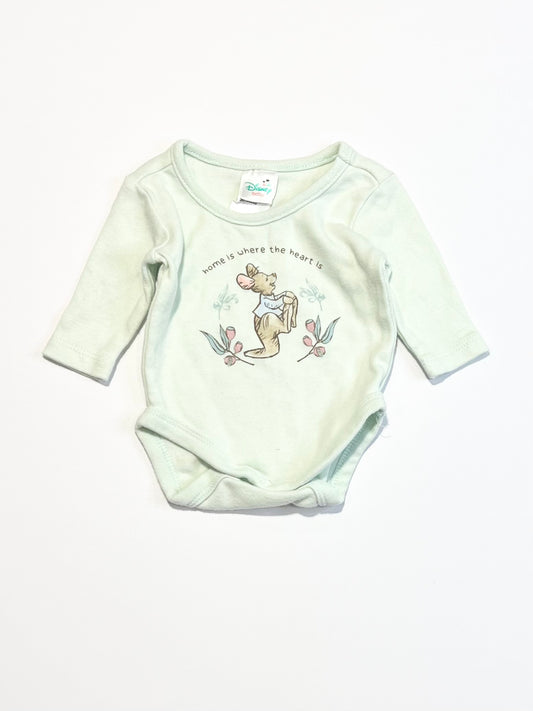 Green Roo bodysuit - Size 00000