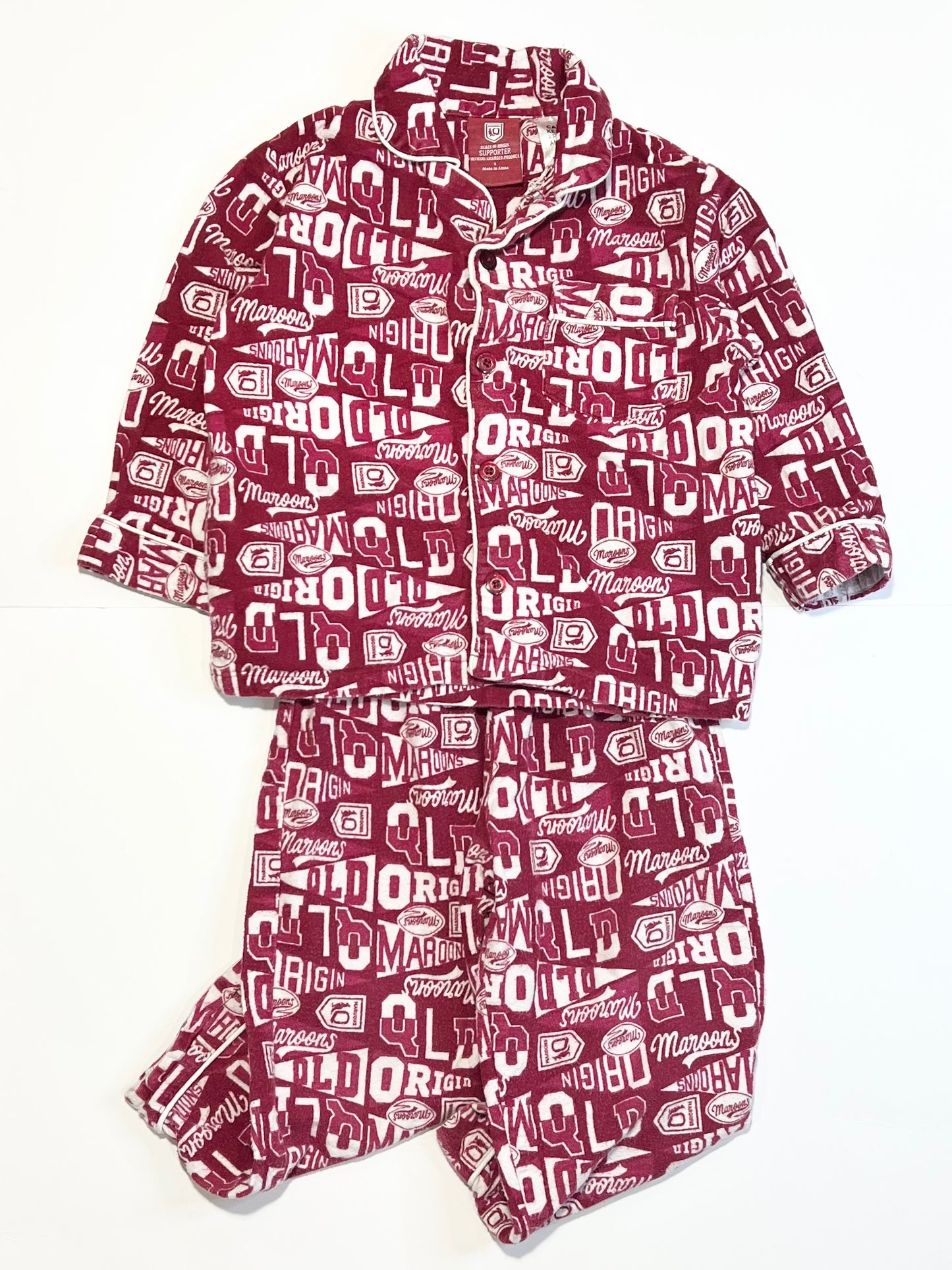 Flannelette pyjamas - Size 3